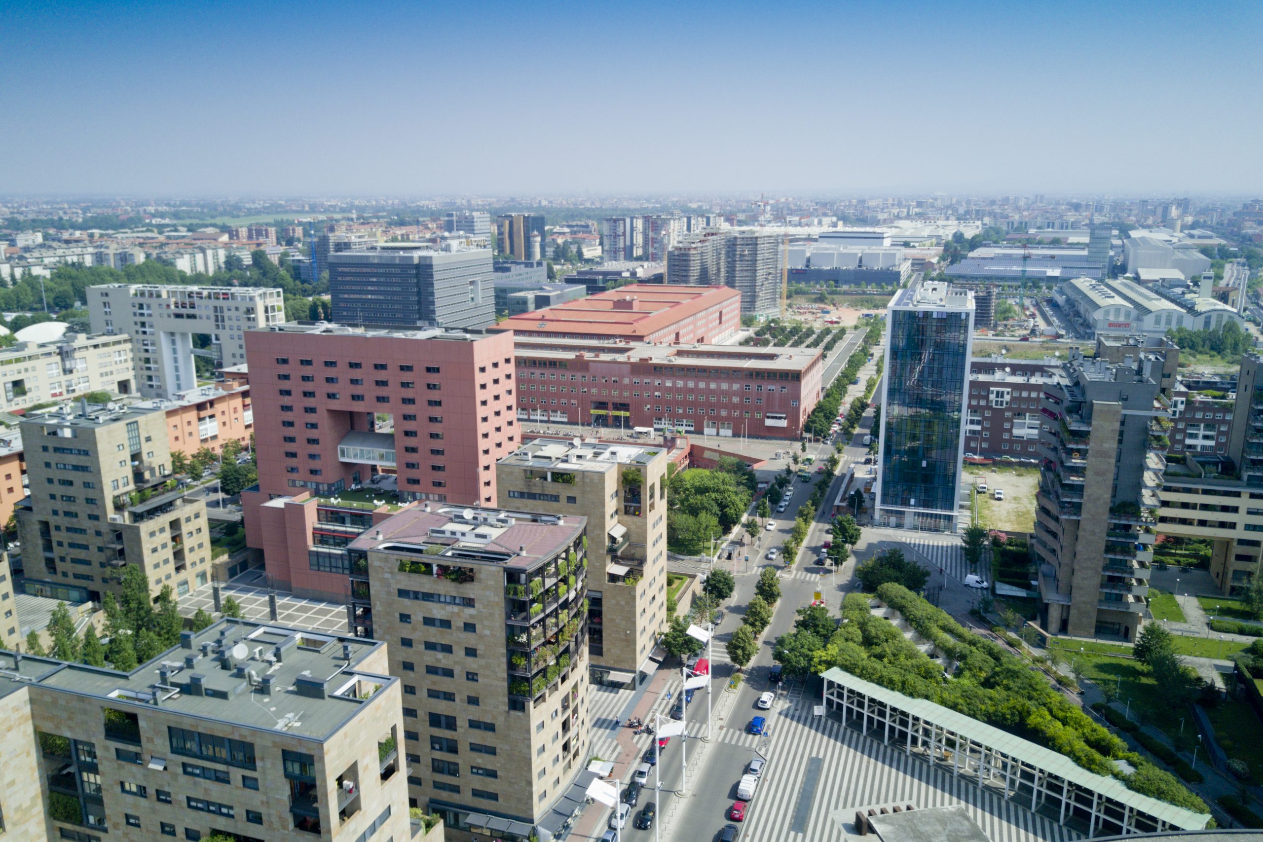 Aerial view of Milano-Bicocca, number 2