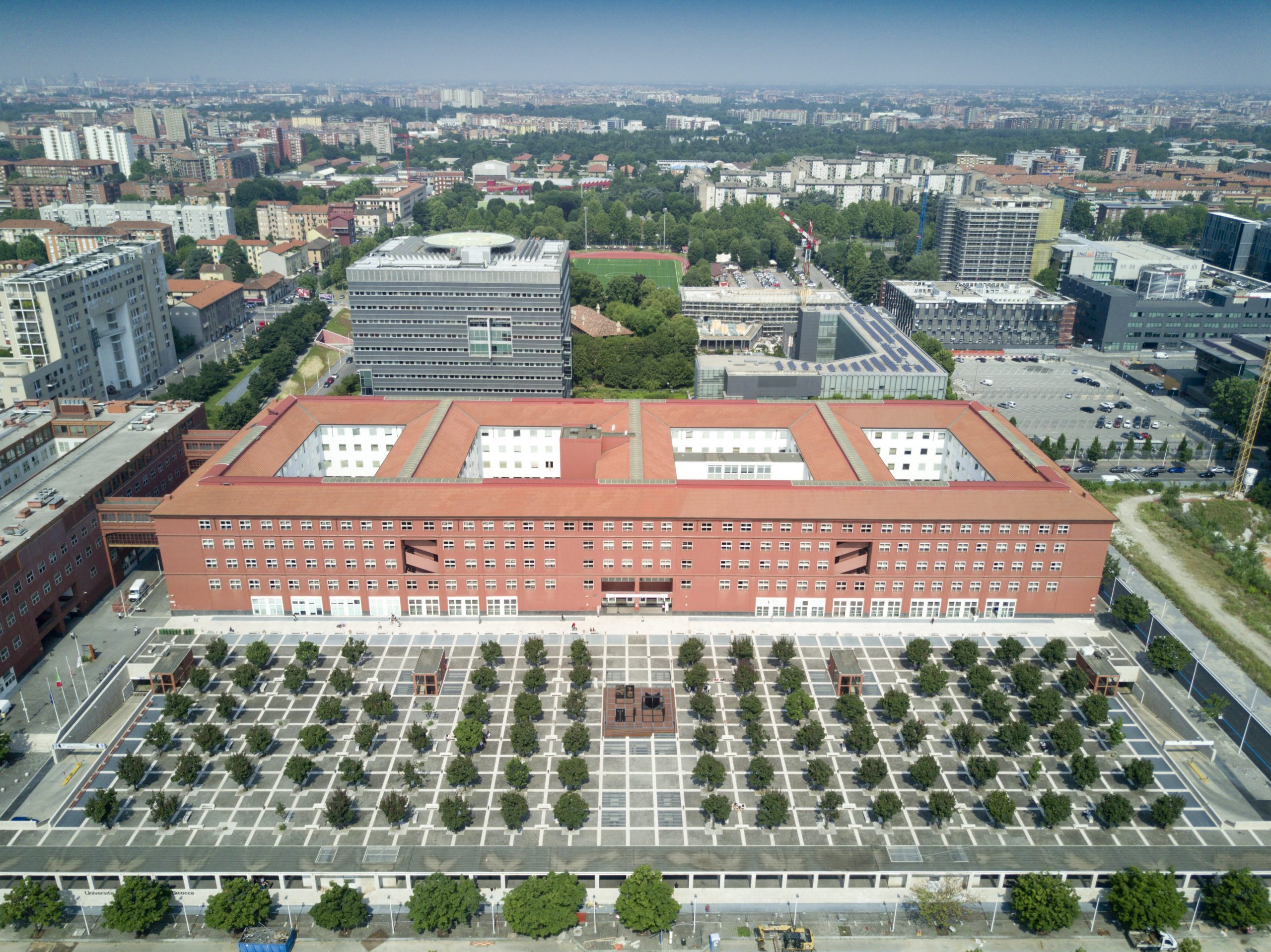 Aerial view of Milano-Bicocca, number 4