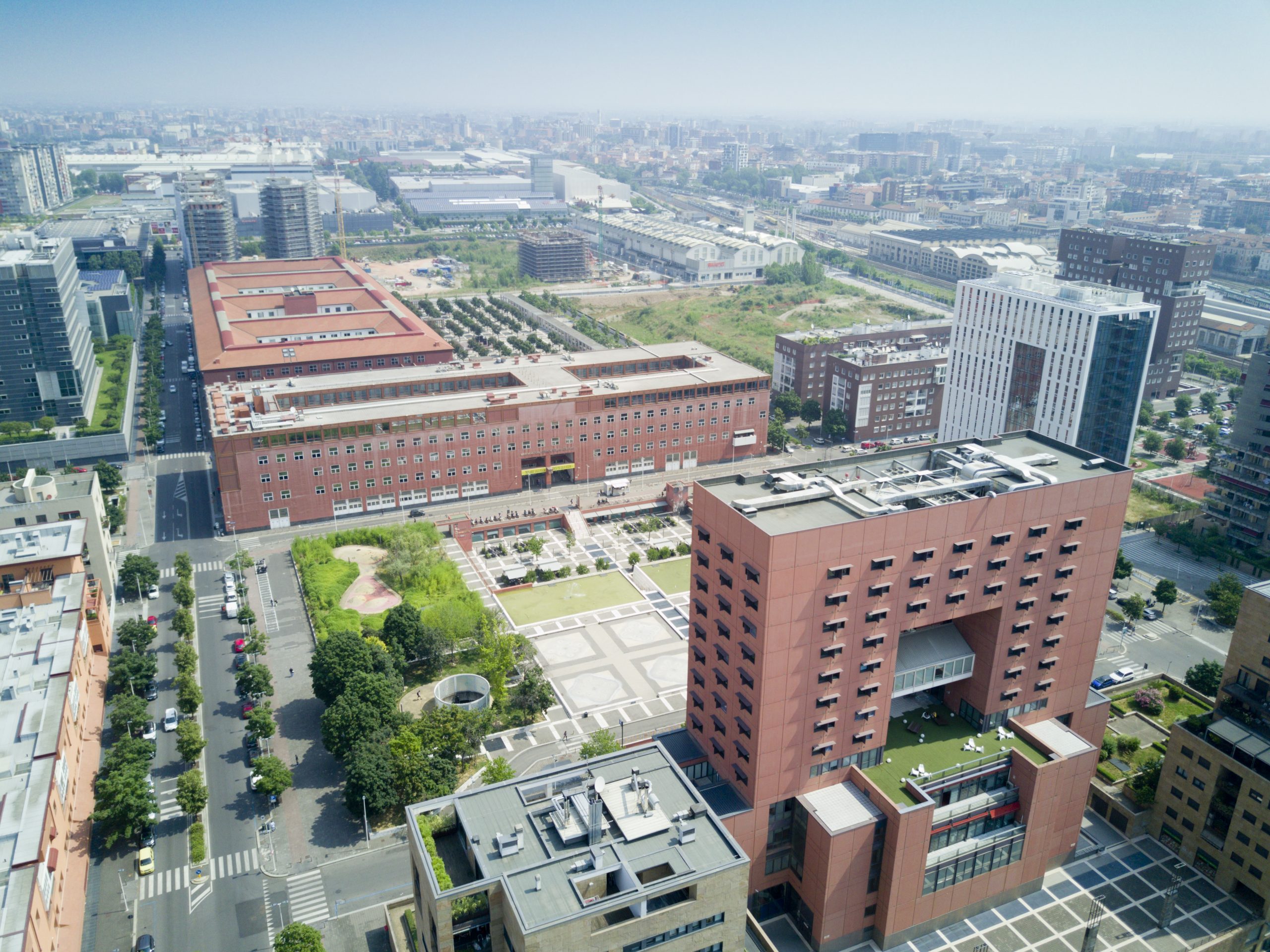 Aerial view of Milano-Bicocca, number 7